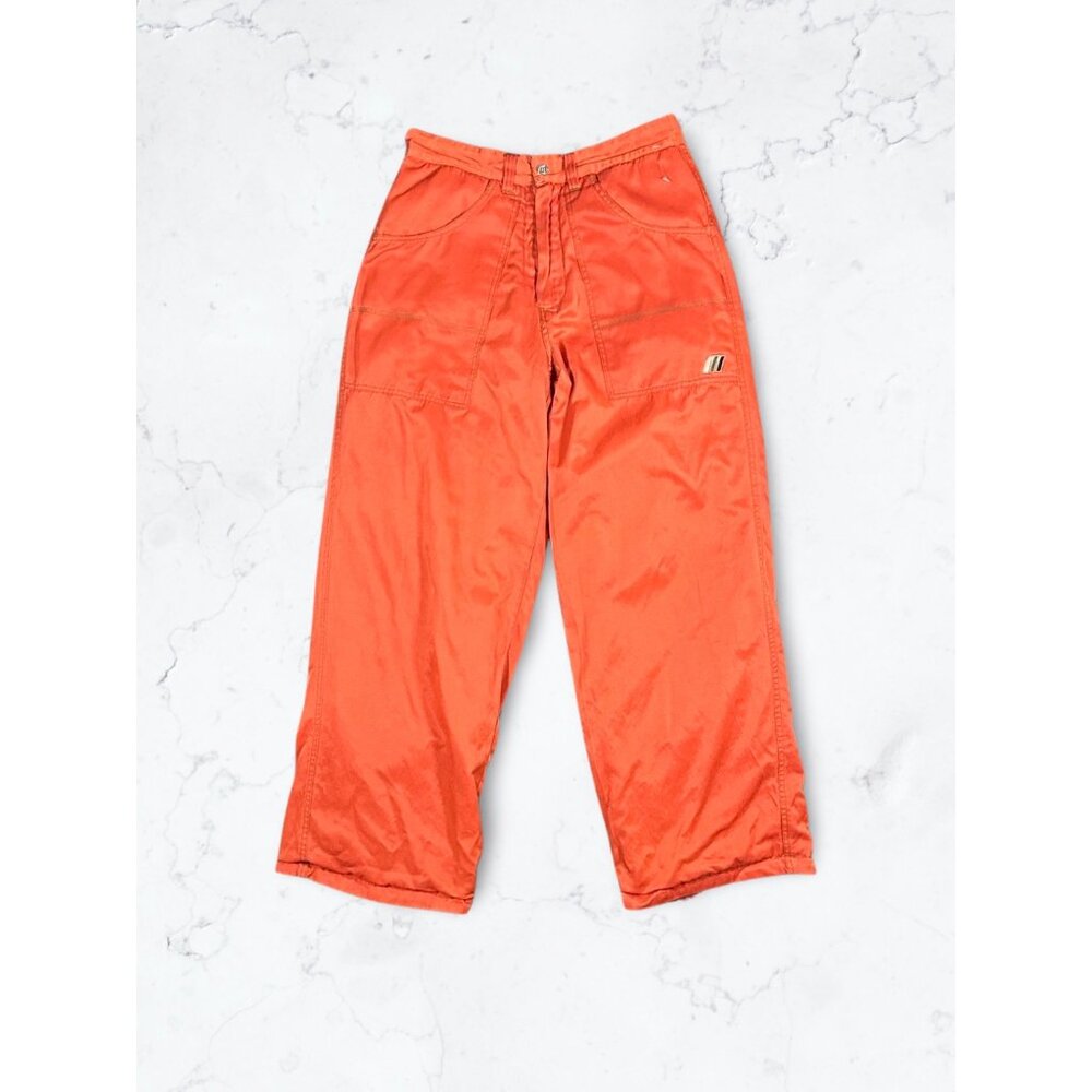 30 x 30 | Rare Reversible Vintage 90s Macgear Reversible Orange & Green Rave Wid